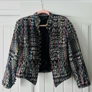 Milagros Vintage Guatemalan/Mayan Handwoven Blazer size small